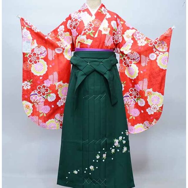 袴フルセット ジュニア用へ直し 135～150cm 袴変更可能 NO36825のサムネイル