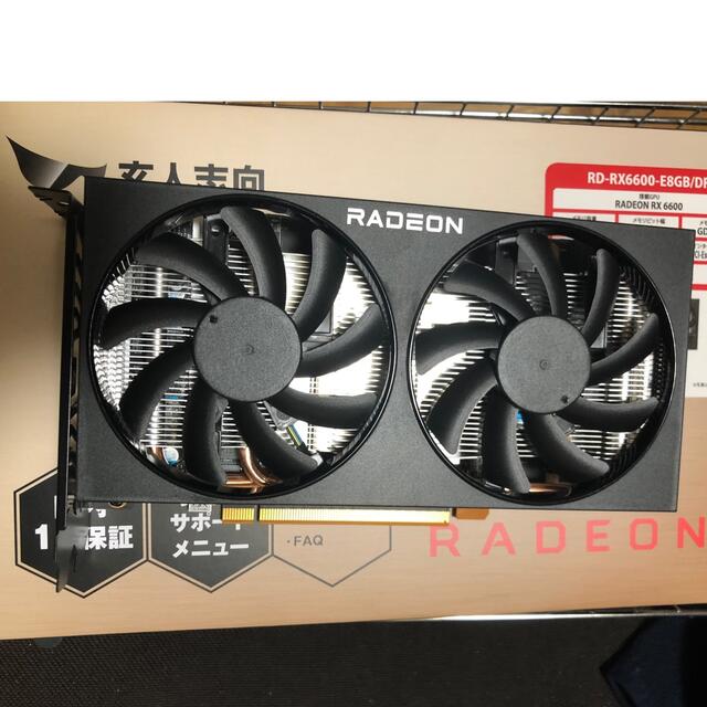 AMD Radeon RX6600グラフィックボードビデオカード