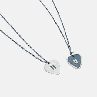 ボウダンショウネンダン(防弾少年団(BTS))のGUITAR PICK NECKLACE BLACK(アイドルグッズ)