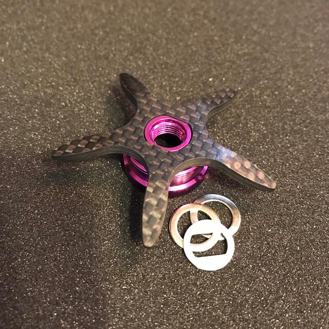 ✴️新入荷✴️数量限定✴️アブ レボ 左ハンドル用 オフセットカーボンスタードラグ