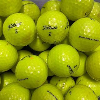 タイトリスト(Titleist)の■74・ロストボール タイトリスト Pro V1 2021年 イエロー 20球 (その他)