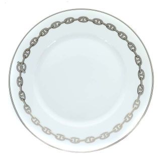 エルメス(Hermes)のエルメス プレート 皿 大皿 白 ホワイト シルバー色 004107P(食器)