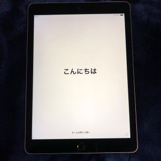 アイパッド(iPad)のipad air2 WIFIモデル シルバー 16GB 本体とケース 中古(タブレット)