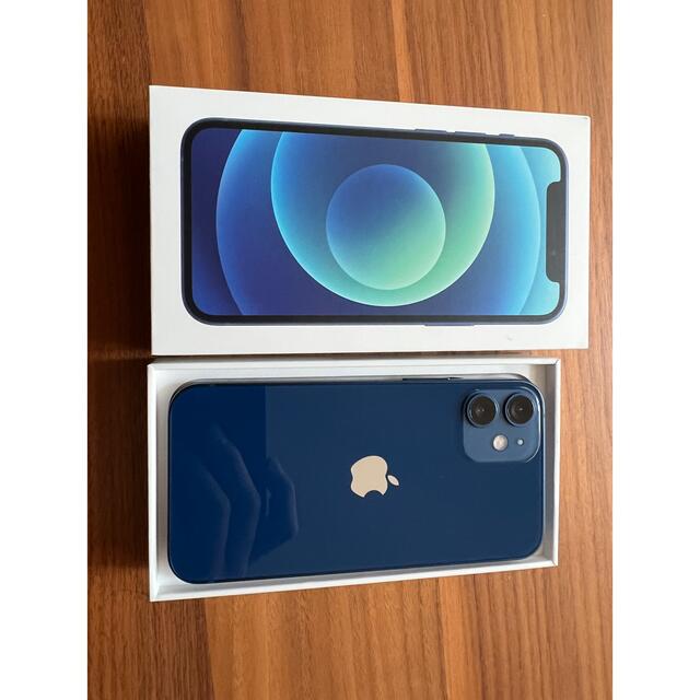 iPhone(アイフォーン)のアップル iPhone12 mini 64GB ブルー スマホ/家電/カメラのスマートフォン/携帯電話(スマートフォン本体)の商品写真