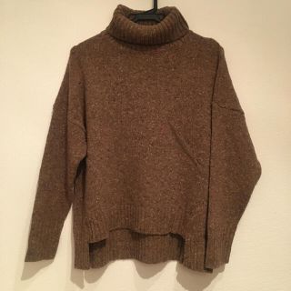 プランピーナッツ(plumpynuts)のplumpynuts☆Nep Yarn Turtle Knit ニット(ニット/セーター)