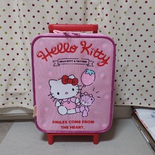 ハローキティ(ハローキティ)のピンク　赤　キティちゃん　キャリーケース(スーツケース/キャリーバッグ)