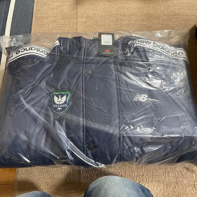 桐蔭学園ラグビー部 ベンチコート 新品の通販 by パピヨン's 桐蔭学園ラグビー部 ベンチコート 新品の通販 by パピヨン's