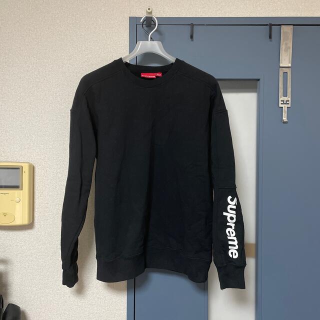 Supreme 2019SS Formula Crewneck シュプリーム フォーミュラクルーネック スウェット トレーナー 袖ロゴ レッド サイズL【211207】【新古品】【me04】