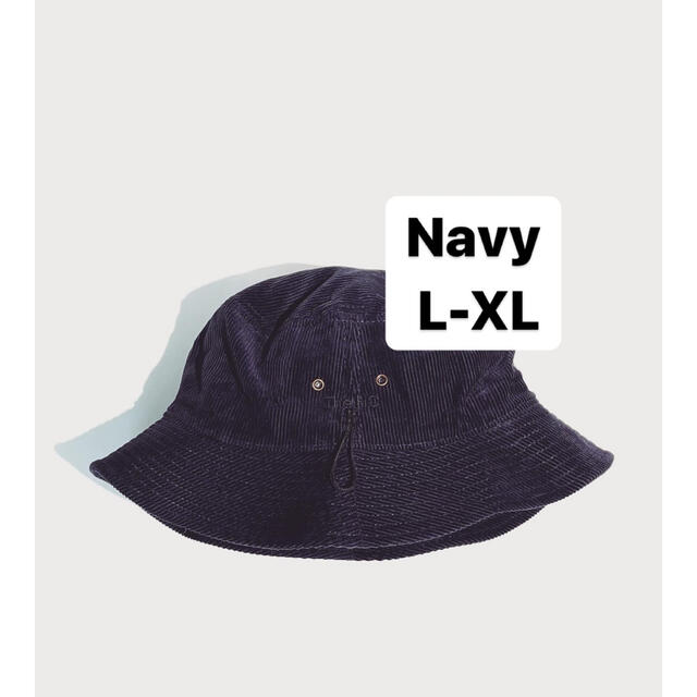 1LDK SELECT(ワンエルディーケーセレクト)のThe Hermit Club Navy L/XL メンズの帽子(ハット)の商品写真