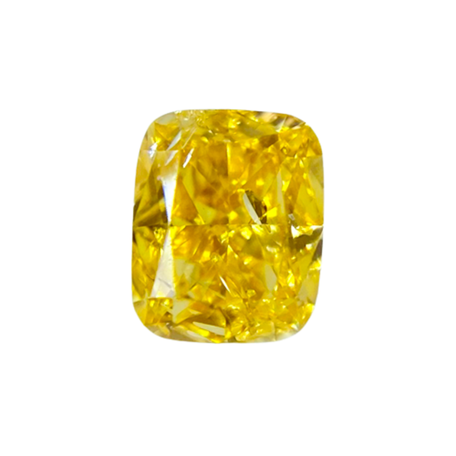 FANCY VIVID ORANGE YELLOW 0.207ct X/CGL