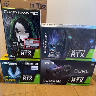 【M.sさん専用】【新品・未開封】3060Ti 4個セットその2(PCパーツ)