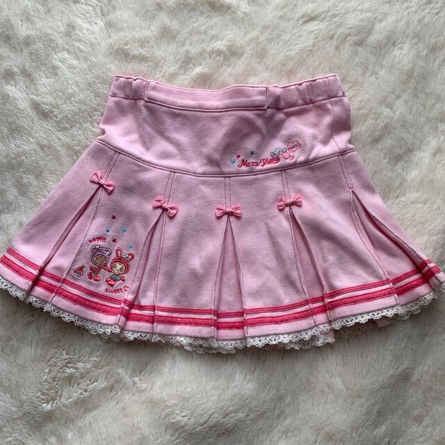 mezzo piano(メゾピアノ)のメゾピアノ　スカート キッズ/ベビー/マタニティのキッズ服女の子用(90cm~)(スカート)の商品写真