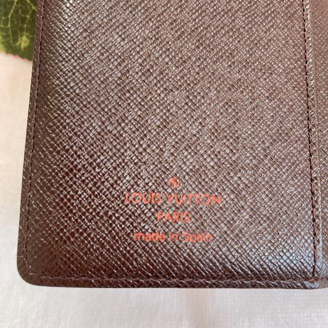 ルイヴィトン⭐️手帳カバー⭐️ダミエ 美品