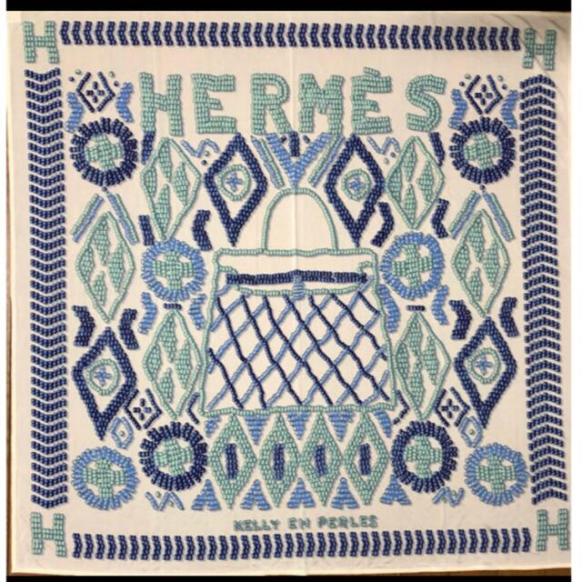 HERMES エルメス★スカーフ90 ケリーアンペルル