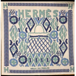 エルメス(Hermes)のHERMES エルメス★スカーフ90 ケリーアンペルル(バンダナ/スカーフ)