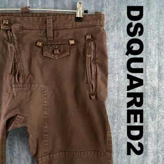 ディースクエアード(DSQUARED2)のvintage 激レア　美品　DSQUARED2 スタッズ　カーゴパンツ(ワークパンツ/カーゴパンツ)