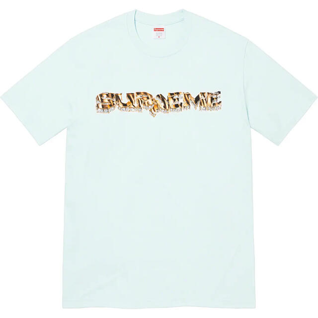 シュプリーム  21AW  Diamond Tee ダイアモンドロゴプリントTシャツ メンズ L