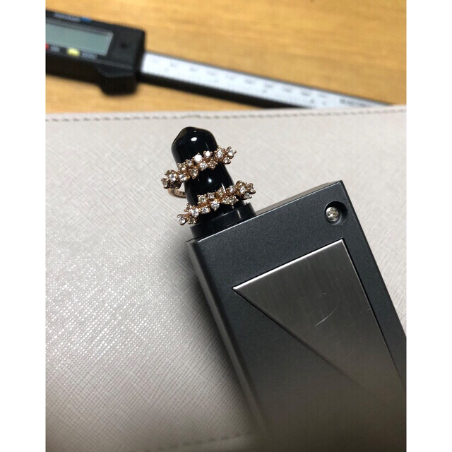 Damiani(ダミアーニ)のダミアーニ  ミモザ　Msize バネ　ブラウン　ダイヤ　ピンクゴールド　K18 レディースのアクセサリー(リング(指輪))の商品写真