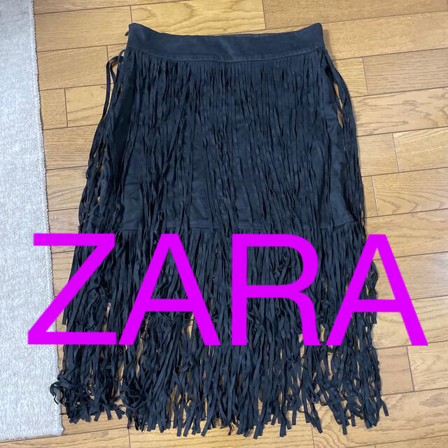 ZARA(ザラ)の美品　ザラ　セクシー　スカート レディースのスカート(ロングスカート)の商品写真