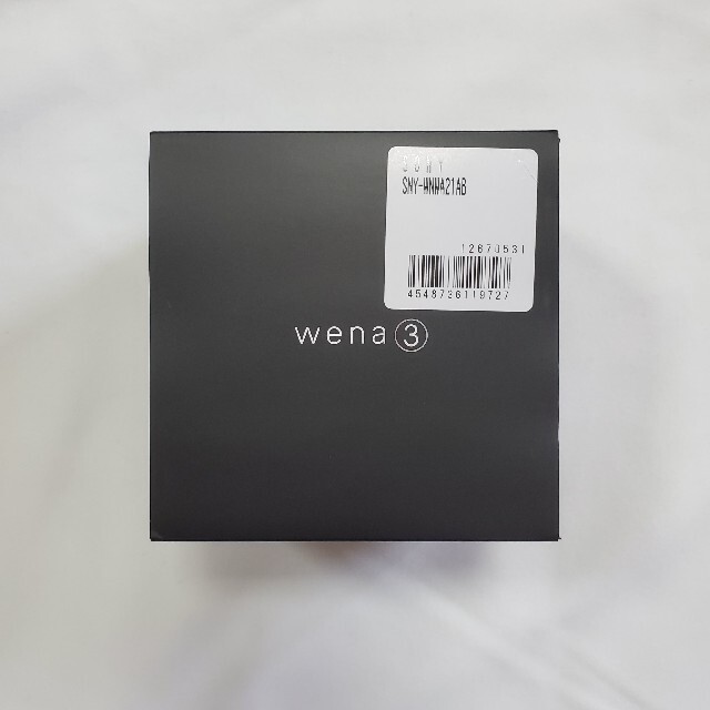 wena 3 rubber Black スマートウォッチ WNW-A21A/B - phillipsturismo.mx