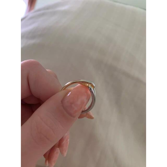 silver & gold combi ring no.002【1点のみ】 レディースのアクセサリー(リング(指輪))の商品写真