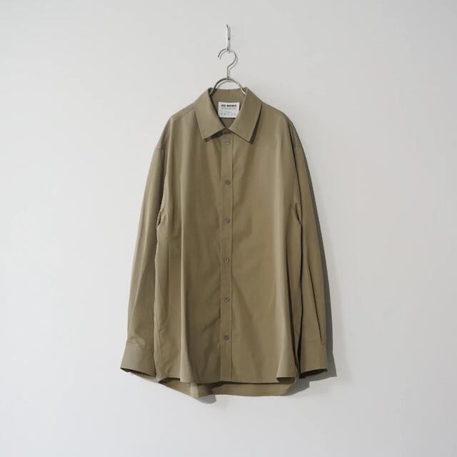 1LDK SELECT(ワンエルディーケーセレクト)のHEDMAYNER OVERSIZEDBUTTONEDSHIRT 最終値下げ メンズのトップス(シャツ)の商品写真