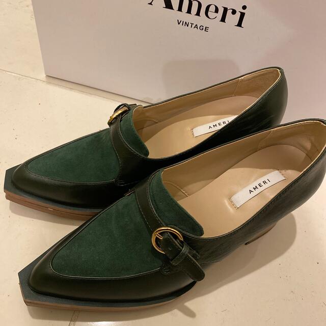 Ameri VINTAGE(アメリヴィンテージ)のAmeri VINTAGE ヒールローファー レディースの靴/シューズ(ハイヒール/パンプス)の商品写真