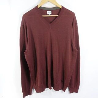 アルマーニ コレツィオーニ(ARMANI COLLEZIONI)のARMANI COLLEZIONI V-NECK KNIT SWEATER (ニット/セーター)