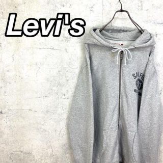 リーバイス(Levi's)の希少 90s リーバイス フルジップパーカー ビッグプリント(パーカー)