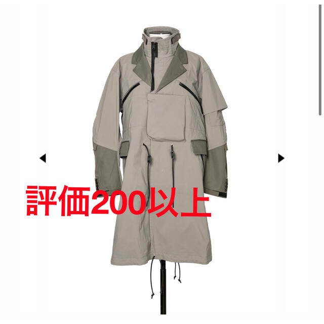 sacai(サカイ)のsacai ACRONYM サカイ アクロニウム コート カーキ サイズ 1 メンズのジャケット/アウター(トレンチコート)の商品写真