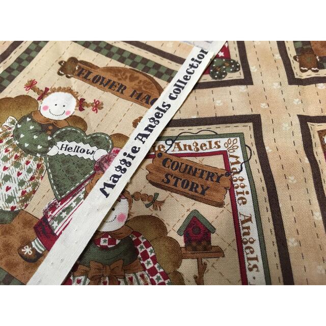 Maggie Angels とカントリーチェック ハギレセット