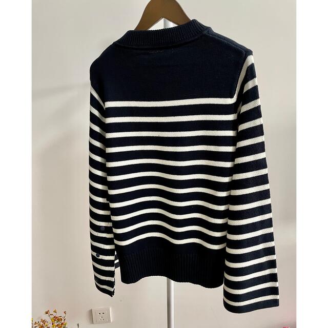 HYKE(ハイク)のHYKE22年新品★完売！STRIPED BELL SLEEVE SWEATER レディースのトップス(ニット/セーター)の商品写真