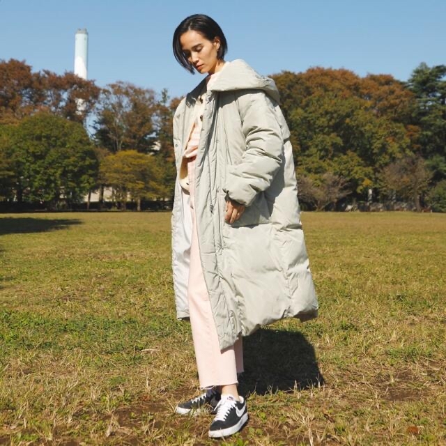 シールームリン ★ Back Swallow ロングダウンコート