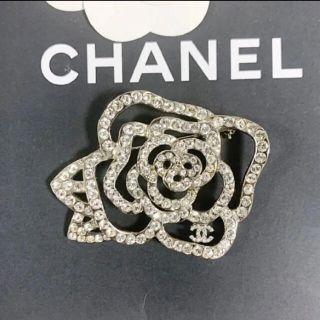 超美品☆可愛い☆カメリア☆CHANELのコサージュ☆ブローチ☆