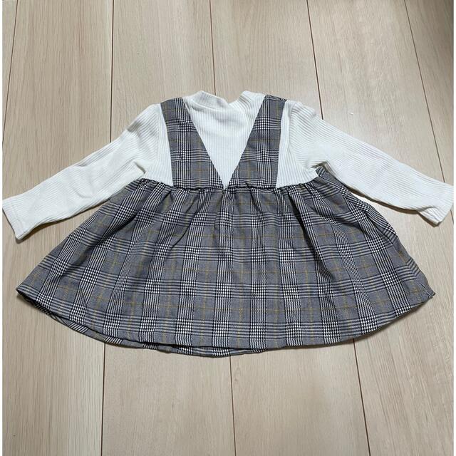 ベビー チュニック キッズ/ベビー/マタニティのベビー服(~85cm)(ワンピース)の商品写真