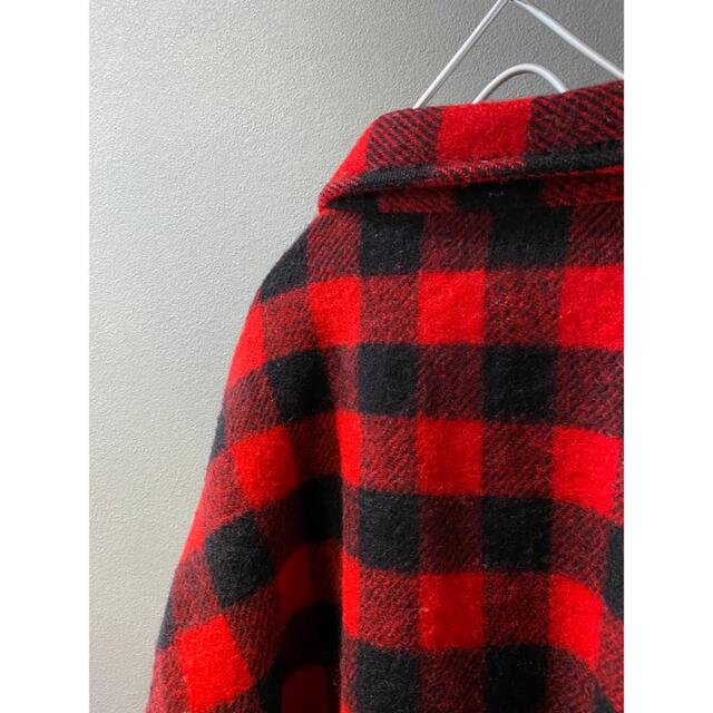 WOOLRICH - 古着 ビンテージ 60s ウールリッチ チェック 長袖 WOOLRICH - 古着 ビンテージ 60s ウールリッチ チェック 長袖