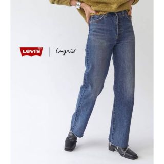 アングリッド(Ungrid)のungrid✖️LEVI'S コラボデニムパンツ(デニム/ジーンズ)