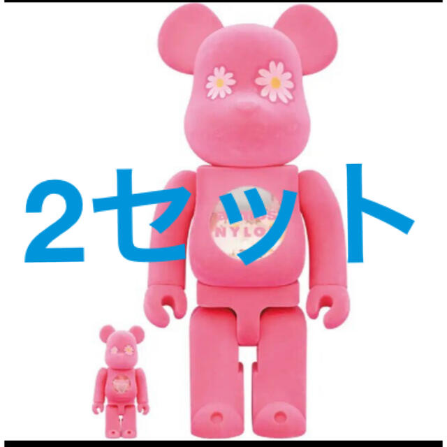 エンタメ/ホビーBE@RBRICK atmos NYLON JAPAN 100％ & 400％