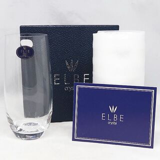 未使用 ELBE エルベ クリスタル ボヘミア タンブラー グラス ×2 箱付(タンブラー)