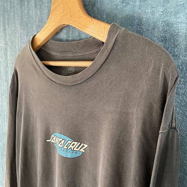 volcom(ボルコム)の90's  vintage SANTA CRUZ  スクリームハンド　Tシャツ メンズのトップス(Tシャツ/カットソー(七分/長袖))の商品写真