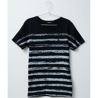 バーバリーブラックレーベル(BURBERRY BLACK LABEL)の02　バーバリーBlack Label　黒カットソー/Tシャツ(Tシャツ/カットソー(半袖/袖なし))