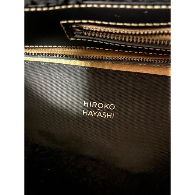 HIROKO HAYASHI(ヒロコハヤシ)のヒロコハヤシ　ボアトートバッグ　ブラック レディースのバッグ(トートバッグ)の商品写真