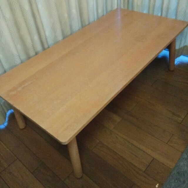 無印良品  木製ローテーブル ベンチ
