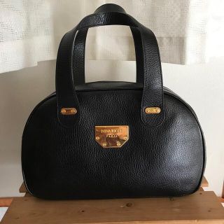 ニナリッチ(NINA RICCI)のニナリッチ NINA RICCI ミニボストンバッグ 2way ブラック(ハンドバッグ)