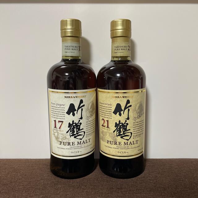 竹鶴21年 竹鶴17年 各1本