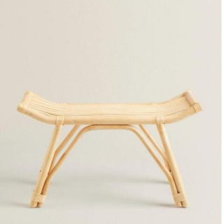 ザラホーム(ZARA HOME)のZARAHOME ラタンベンチ(スツール)