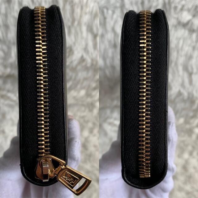 Saint Laurent(サンローラン)の【未使用】イヴ・サンローラン　ラウンドファスナー　長財布　レザー　黒　箱付き レディースのファッション小物(財布)の商品写真