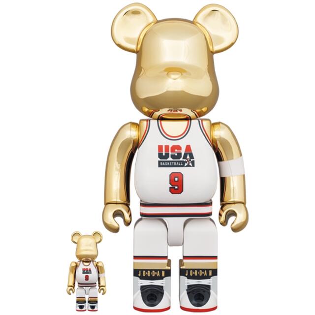 評価403BE@RBRICK Jordan 1992 TEAM USA 400％エンタメ/ホビー