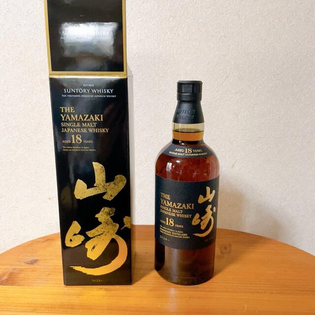 山崎18年　新品　未開封食品/飲料/酒