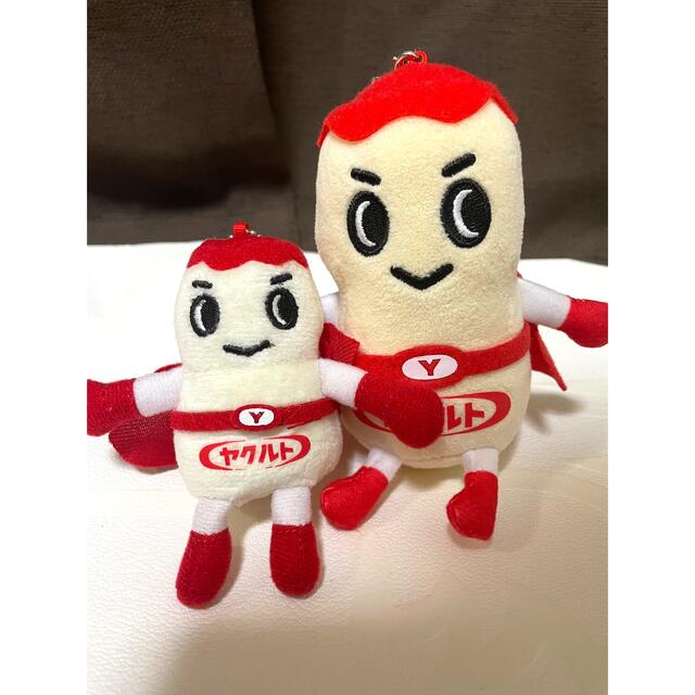 Yakult(ヤクルト)のヤクルトマン　キーホルダー&ストラップ エンタメ/ホビーのおもちゃ/ぬいぐるみ(キャラクターグッズ)の商品写真